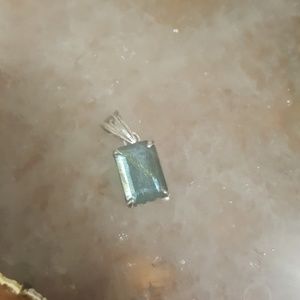 Sold: Faceted Labradorite Sterling Pendant